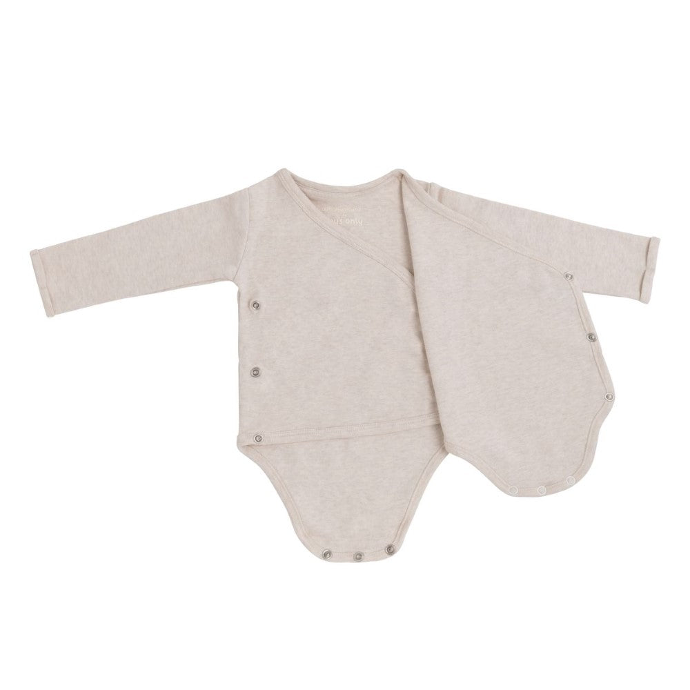 BABY'S ONLY Vauvan kietaisubody Melange warm linen.