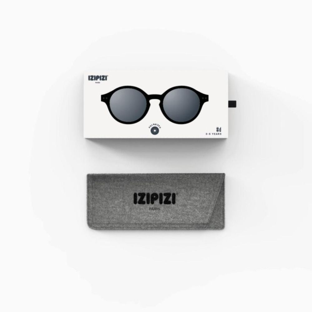 IZIPIZI Aurinkolasit Sun Kids+ #D (3-5 v.) - Black