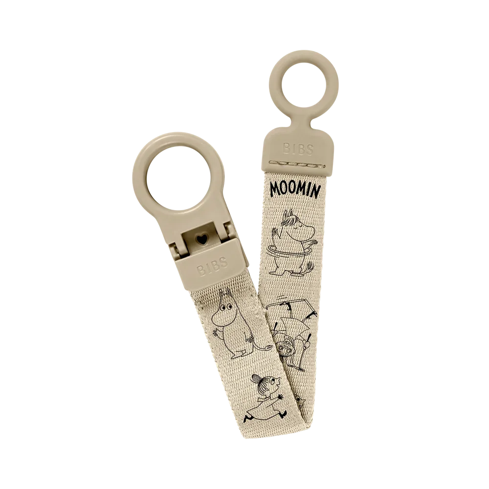 BIBS x Moomin Tuttinauha Clip Loop - Vanilla