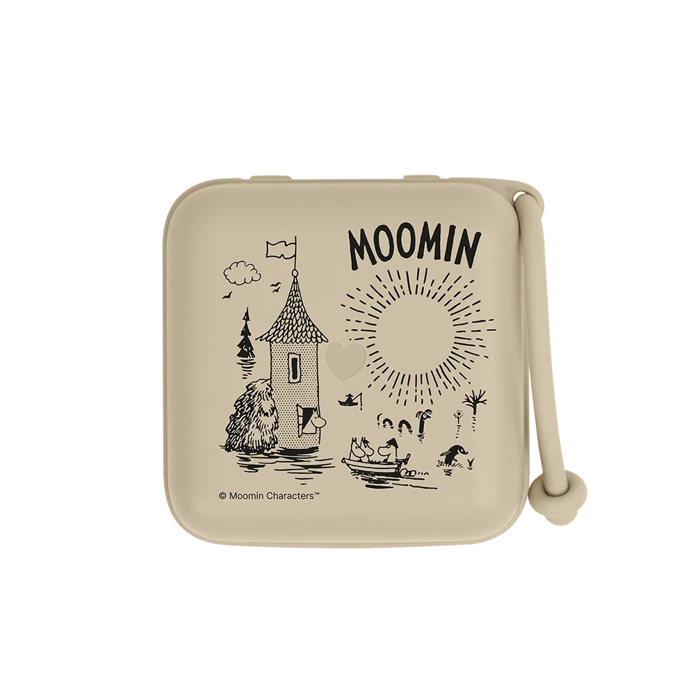 BIBS x Moomin Tuttikotelo - Vanilla
