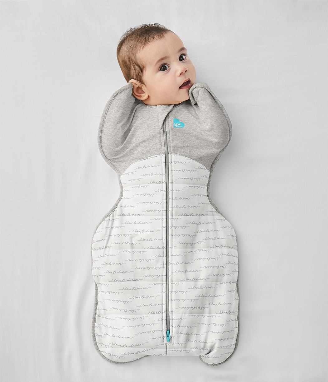 LOVE TO DREAM Swaddle Up kapalopussi Warm (TOG 2.5) - White