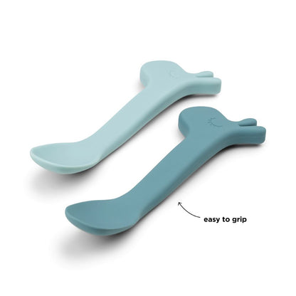 DONE BY DEER lusikat vauvalle 2-pack Lalee - Blue.