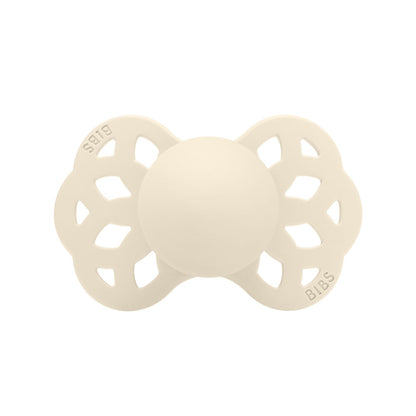 BIBS Infinity silikonitutti (koko 2) - Ivory.